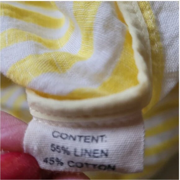 CeliaB Midi Linen Cotton Midi Dress size L - Picture 8 of 8